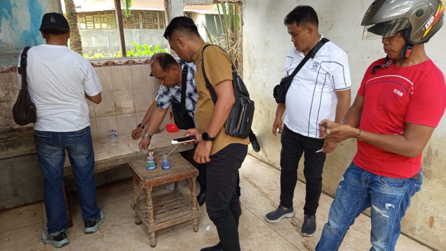 Polres Langkat Tegas Berantas Narkoba, Dua Lokasi Rawan Di Tanjung Pura Dibersihkan
