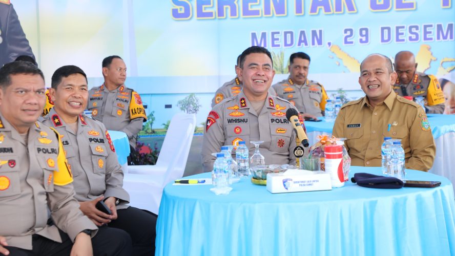 Polda Sumut Ikuti Groundbreaking 436 SPPG Polri Secara Zoom, Dukung Program Makan Bergizi Gratis