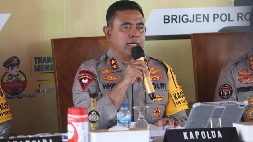 Empati Di Tengah Bencana, Polda Sumut Gelar Rilis Akhir Tahun 2025 Secara Sederhana