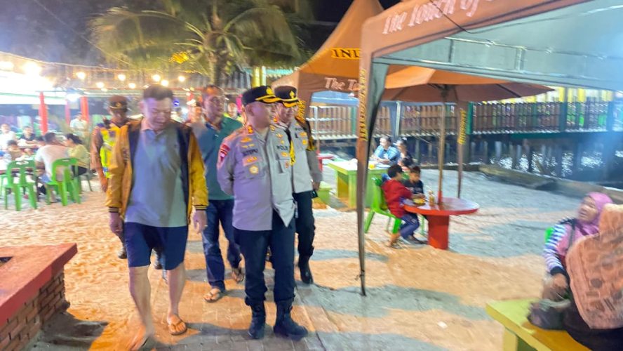 Pastikan Malam Pergantian Tahun Berjalan Lancar, Kapolres Sergai Tinjau Langsung Titik Keramaian