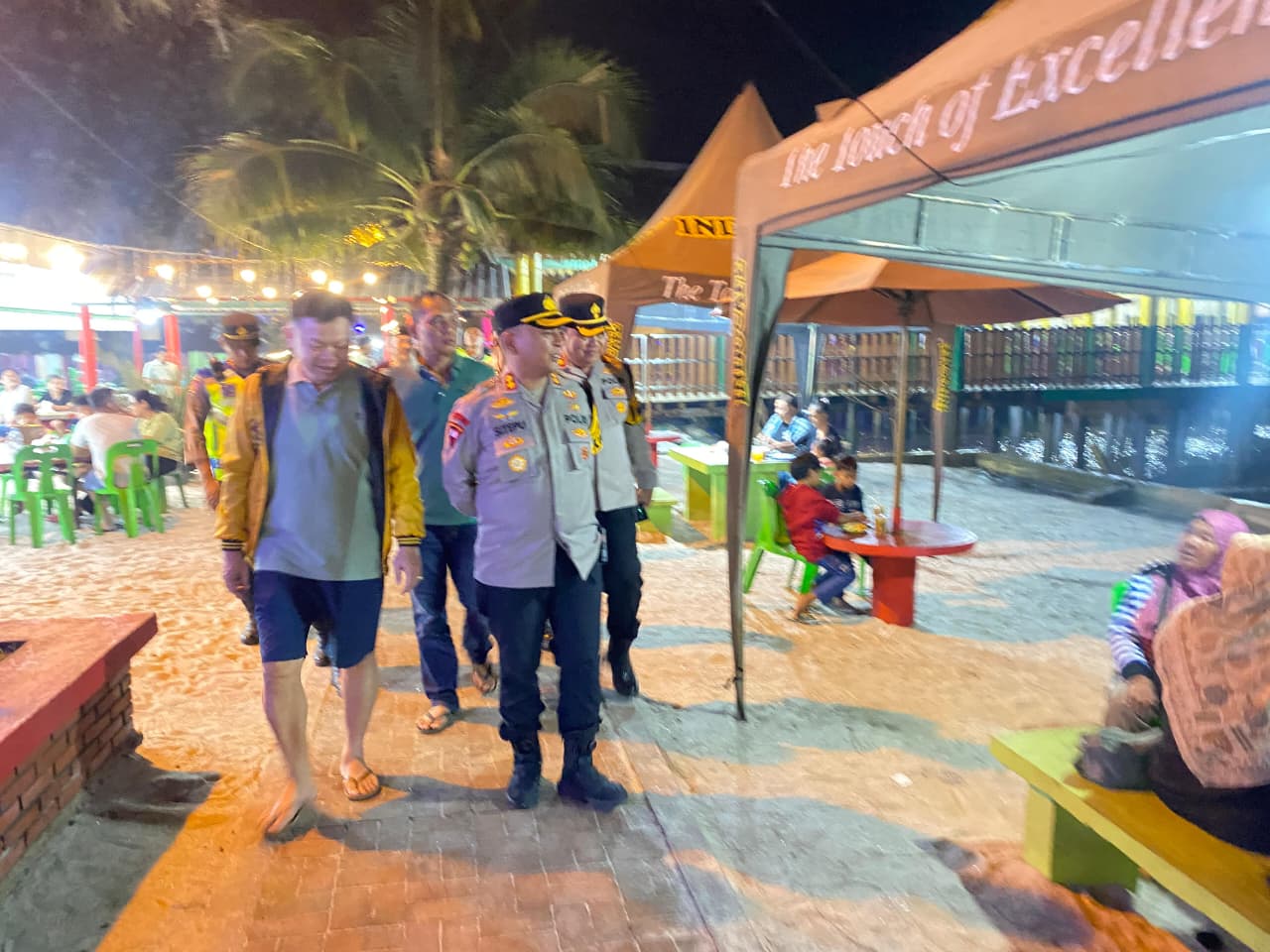 Pastikan Malam Pergantian Tahun Berjalan Lancar, Kapolres Sergai Tinjau Langsung Titik Keramaian