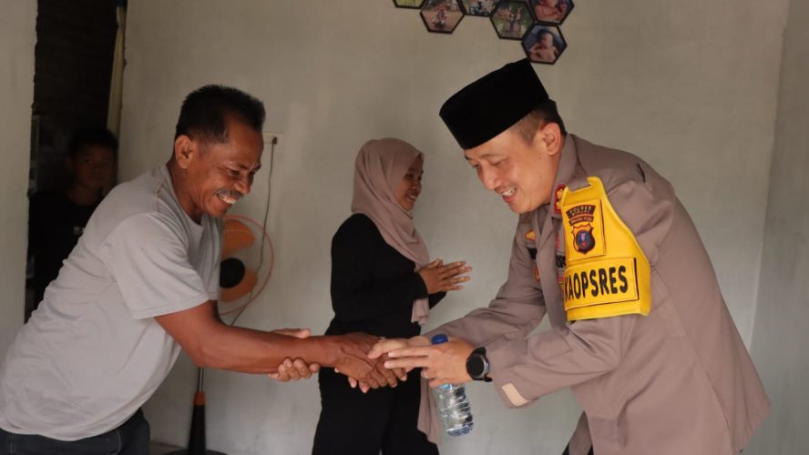 Kapolres Binjai Kembali Temui Alif Fasa