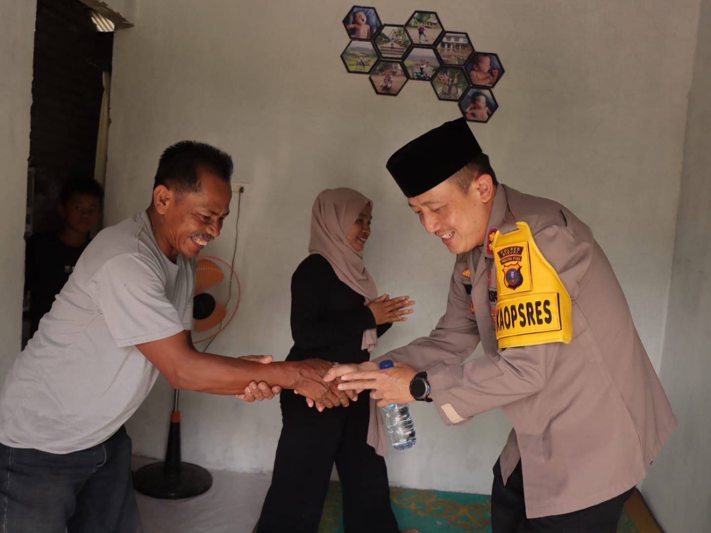 Kapolres Binjai Kembali Temui Alif Fasa