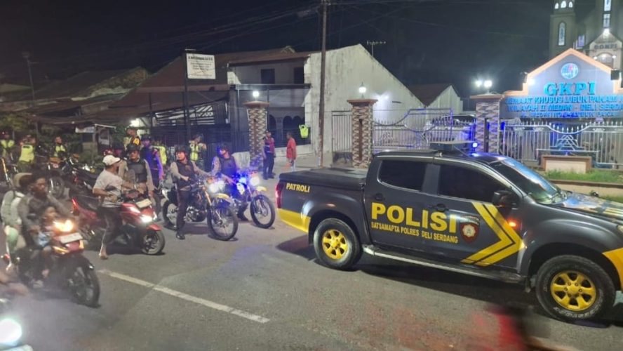 Malam Pergantian Tahun 2026, Polresta Deli Serdang Gelar Patroli Skala Besar