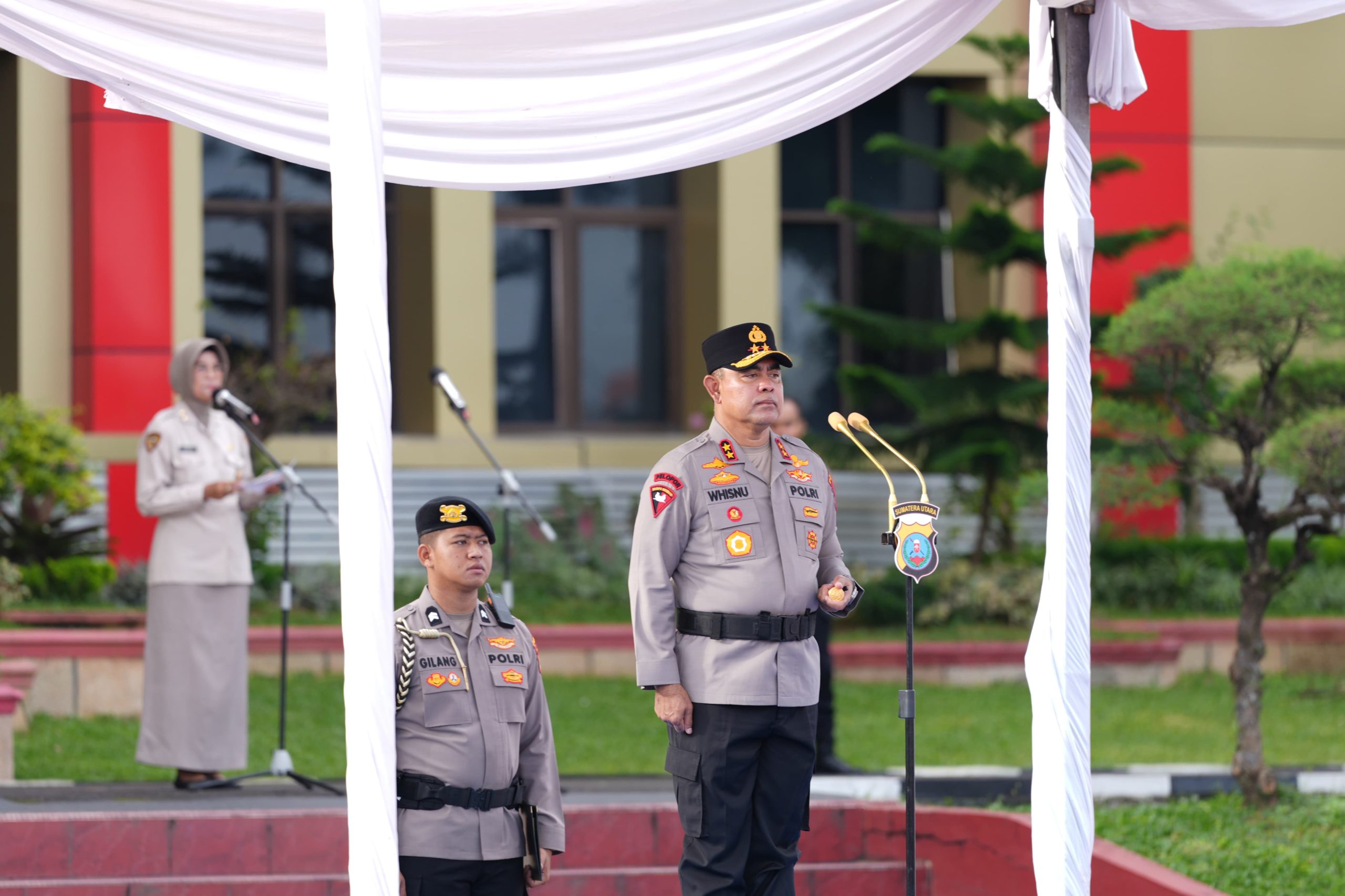 1.833 Personel Polda Sumut Naik Pangkat, Kapolda Tekankan Pelayanan dan Etika Profesi