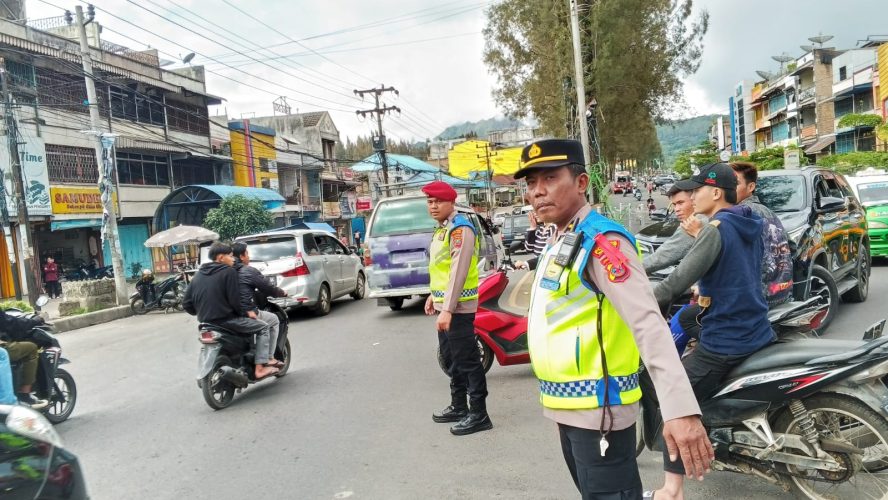 H+2 Tahun Baru, Arus Lalu Lintas di Karo Meningkat Namun Tetap Lancar