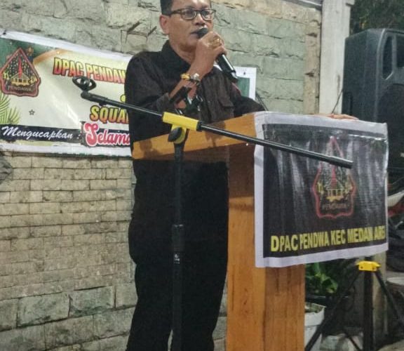 Pendawa Medan Area Gelar Open House Di Rumah Kediaman Waka Franz Lumban Tobing.