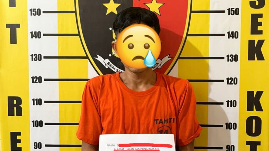 Tertidur Di Musholla SPBU, Handphone Pemudik Raib; Pelaku Dibekuk Polsek Kota Pinang Kurang Dari 24 Jam