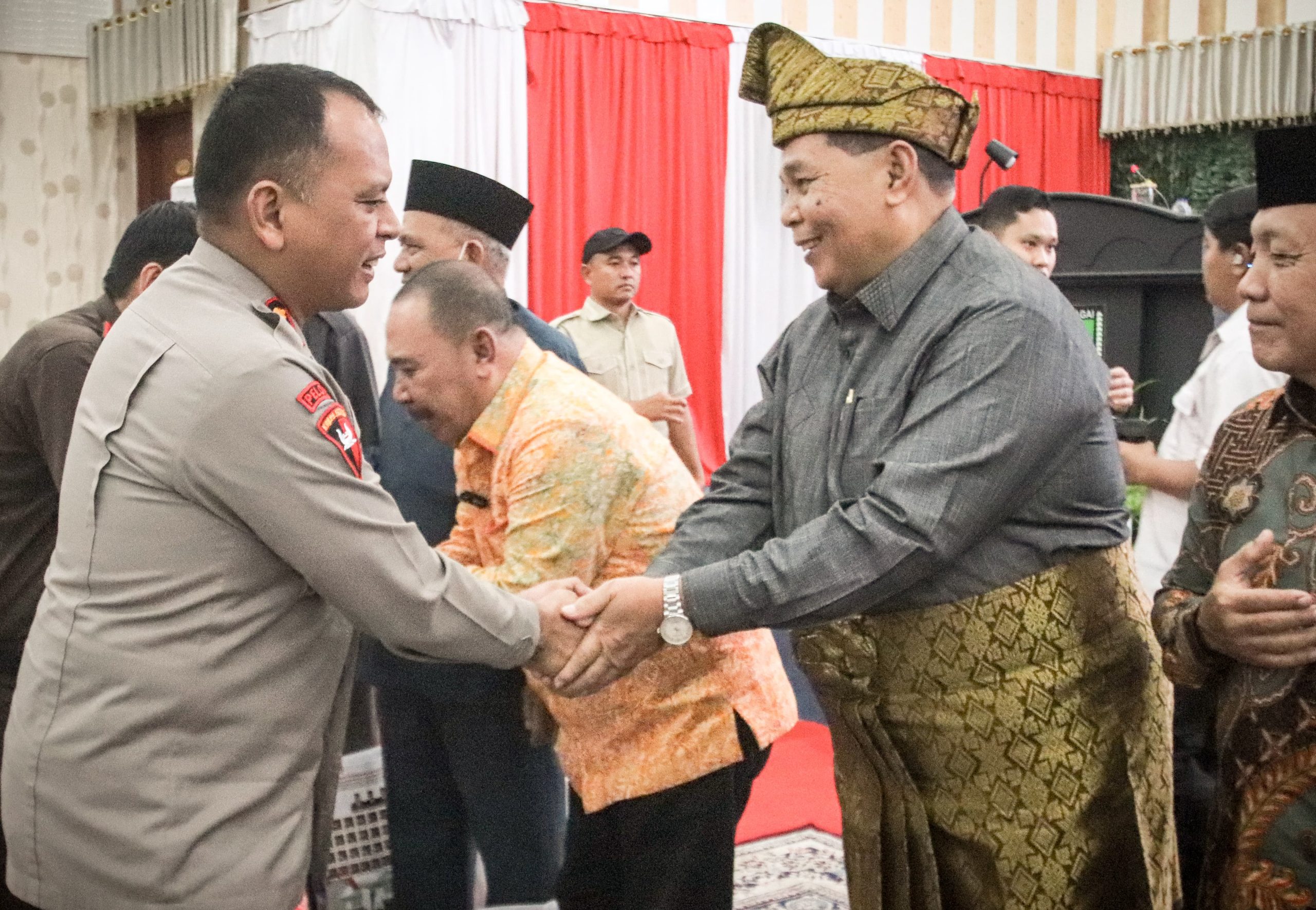 Kapolres Sergai Hadiri Rapat Paripurna Hari Jadi Ke-22 Kabupaten Serdang Bedagai