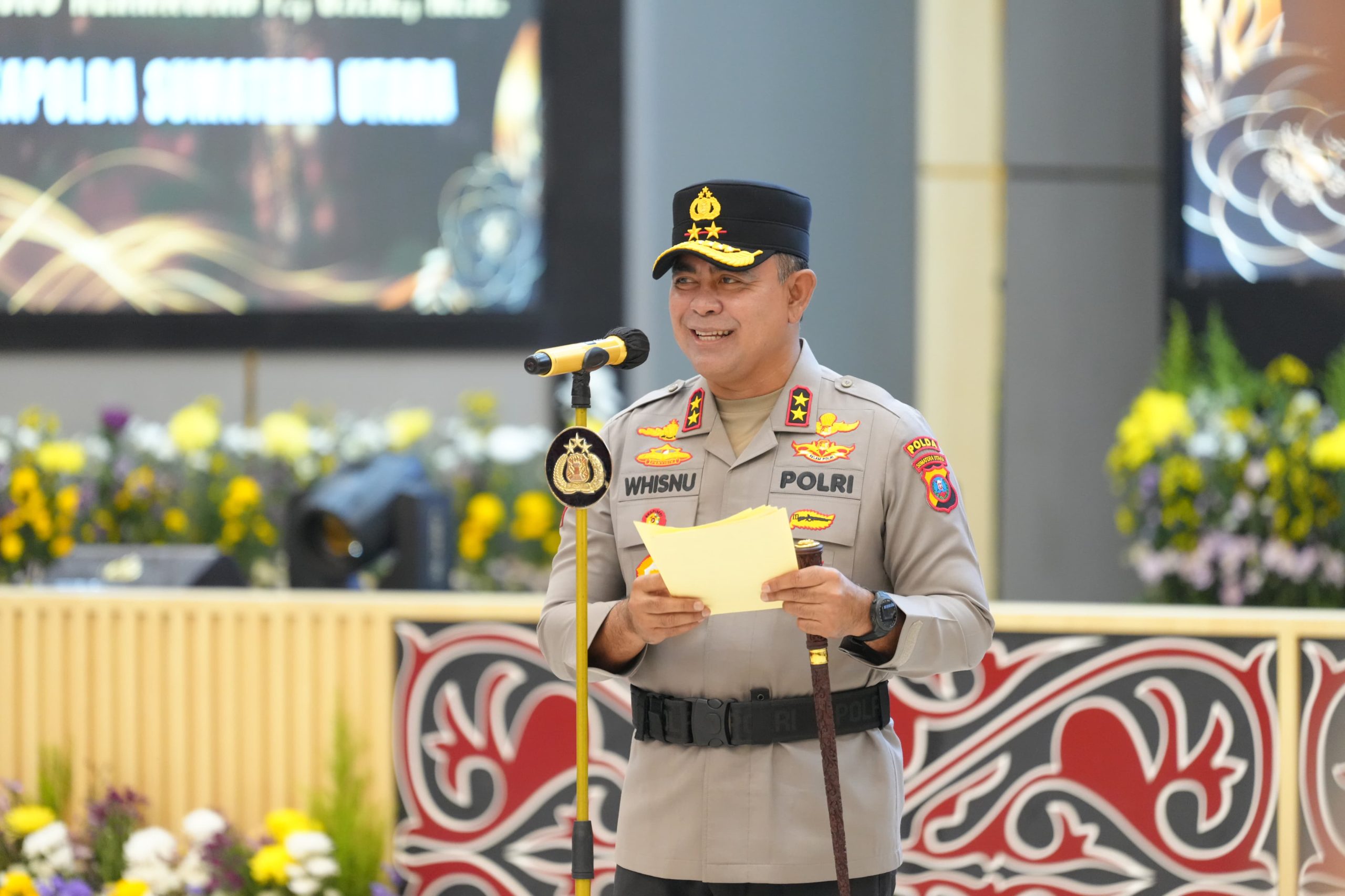 Kapolda Sumut Pimpin Sertijab Dan Pengukuhan PJU Serta Kapolres Jajaran