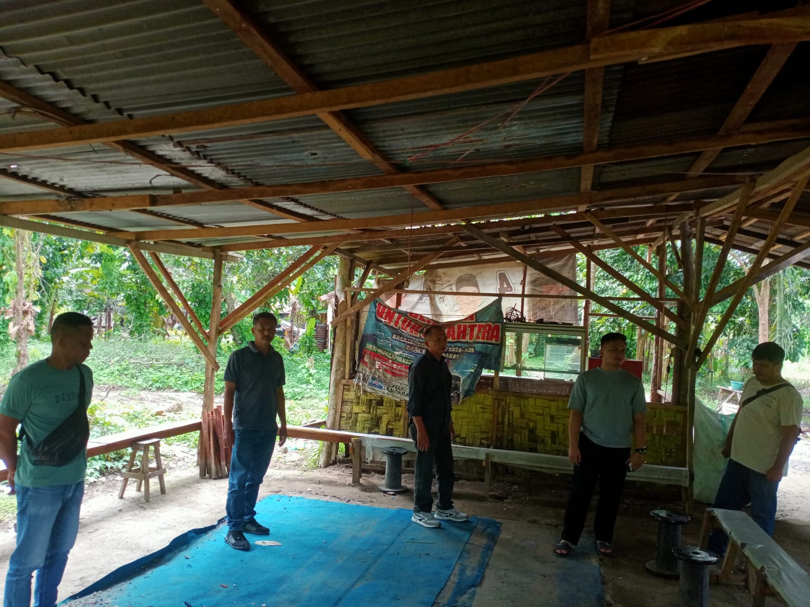 Polsek Binjai Barat Langsung Datangi TKP Tentang Pemberitaan Media Online Di Binjai Barat