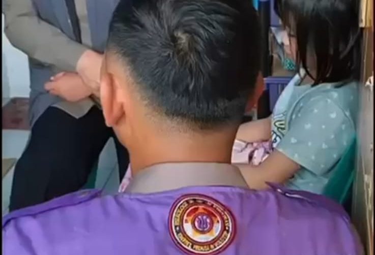 Polda Sumut Berikan Dukungan Psikososial Kepada Anak Korban Peristiwa Pencurian Di Medan Marelan