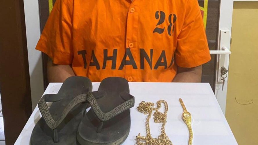 Gercep, Unit Reskrim Polsek Sibolga Sambas Tangkap Pelaku Curat