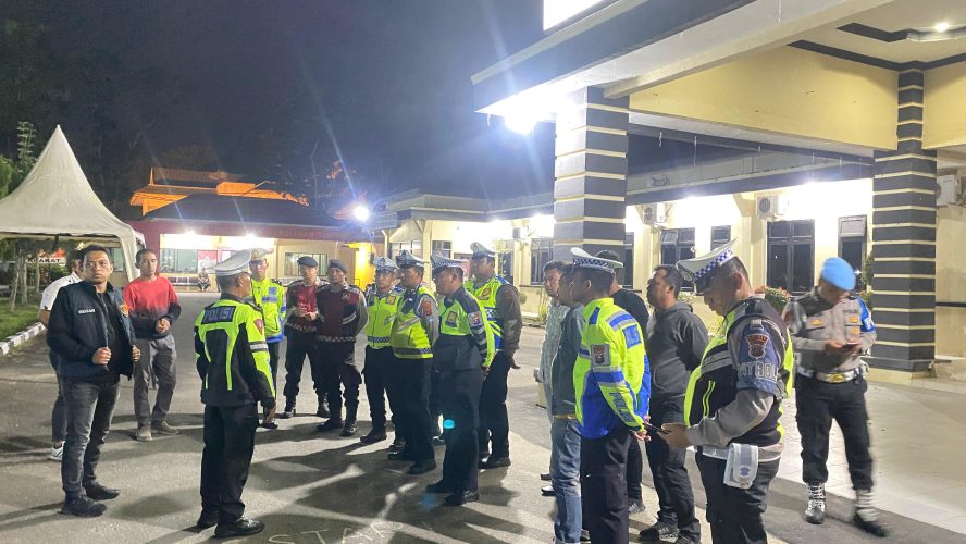 Polres Sergai Gelar Patroli Malam Antisipasi Kriminalitas Dan Knalpot Brong