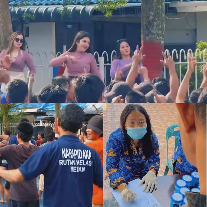 Rutan Kelas I Gelar Senam Pagi Dan Tes Urine Bagi Warga Binaan