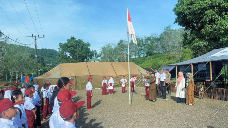 Brimob Sumut Gelar Go To School, Bantu Pemulihan Psikologis Siswa Terdampak Bencana