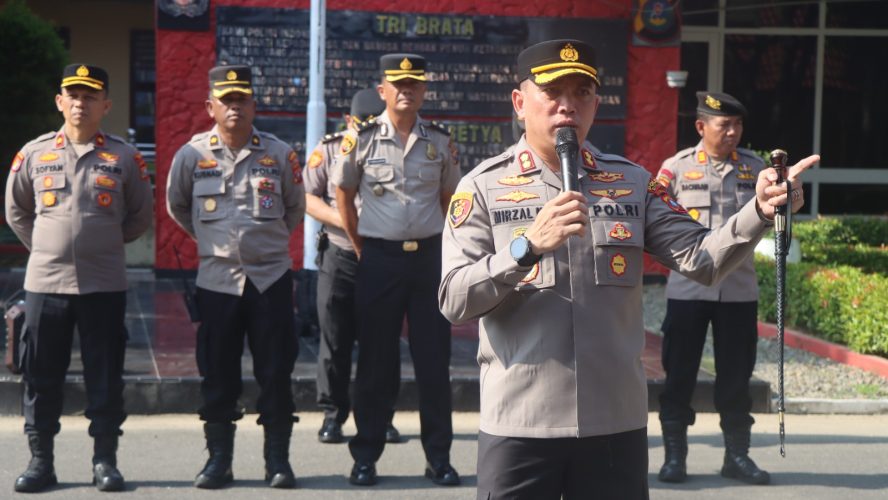 Polres Binjai Siapkan Pasukan Dalmas Guna Antisipasi Kamtibmas