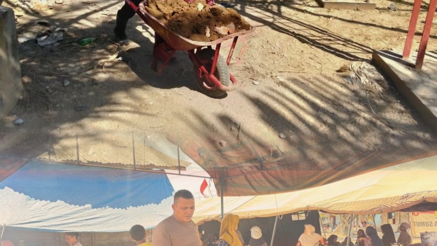 Brimob Sumut Hadir di Tengah Warga, Dapur Lapangan Beroperasi dan Rumah Mulai Pulih