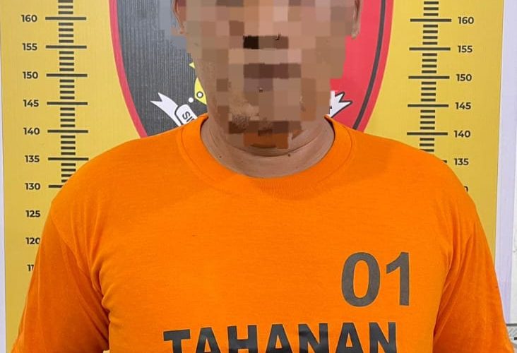 Buka Judi Tebak Angka Jenis Hongkong Pria 42 Tahun, Bermalam Di Sat Reskrim Polres Sergai