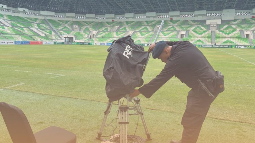 Sterilisasi Ketat Jelang Laga PSMS vs FC Bekasi City, Gegana Brimob Sumut Pastikan Stadion Aman