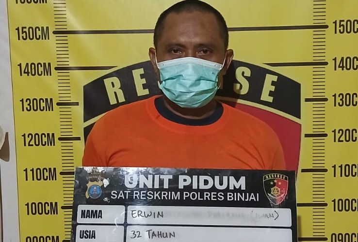 Polres Binjai Bekuk Pencuri Mesin AC Indomaret