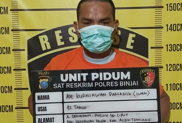 Polres Binjai Amankan Pelaku Curat Laptop dan BPKB Motor