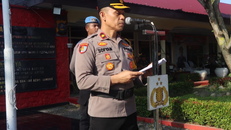 Polres Binjai Bersama Instansi Terkait, Laksanakan Gelar Pasukan Operasi Keselamatan Toba 2026