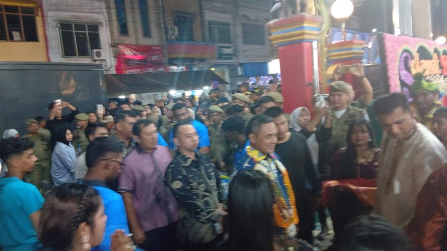 POLRES BINJAI TERJUNKAN PERSONIL AMANKAN PERAYAAN THAIPUSAM KE 146