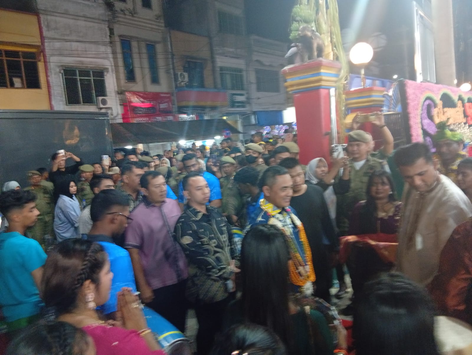 POLRES BINJAI TERJUNKAN PERSONIL AMANKAN PERAYAAN THAIPUSAM KE 146