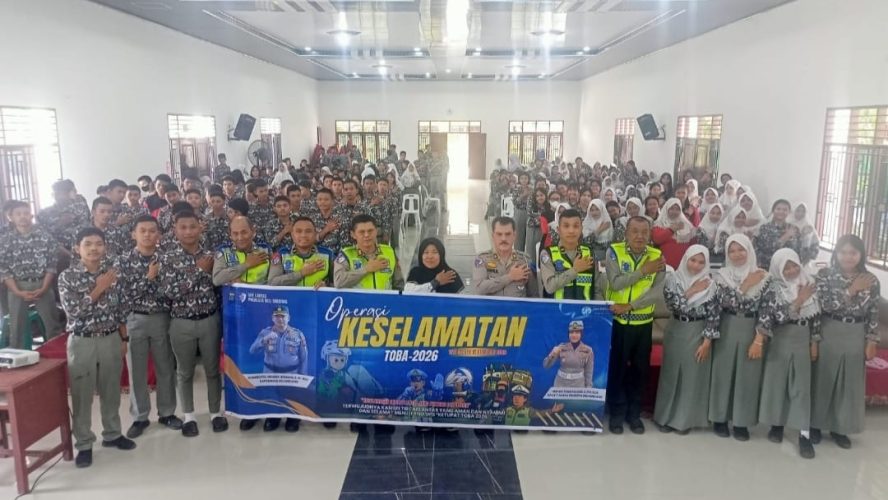 Dalam Rangka Ops Keselamatan Toba 2026, Sat Lantas Polresta Deli Serdang Berikan Penyuluhan Kepada Pelajar