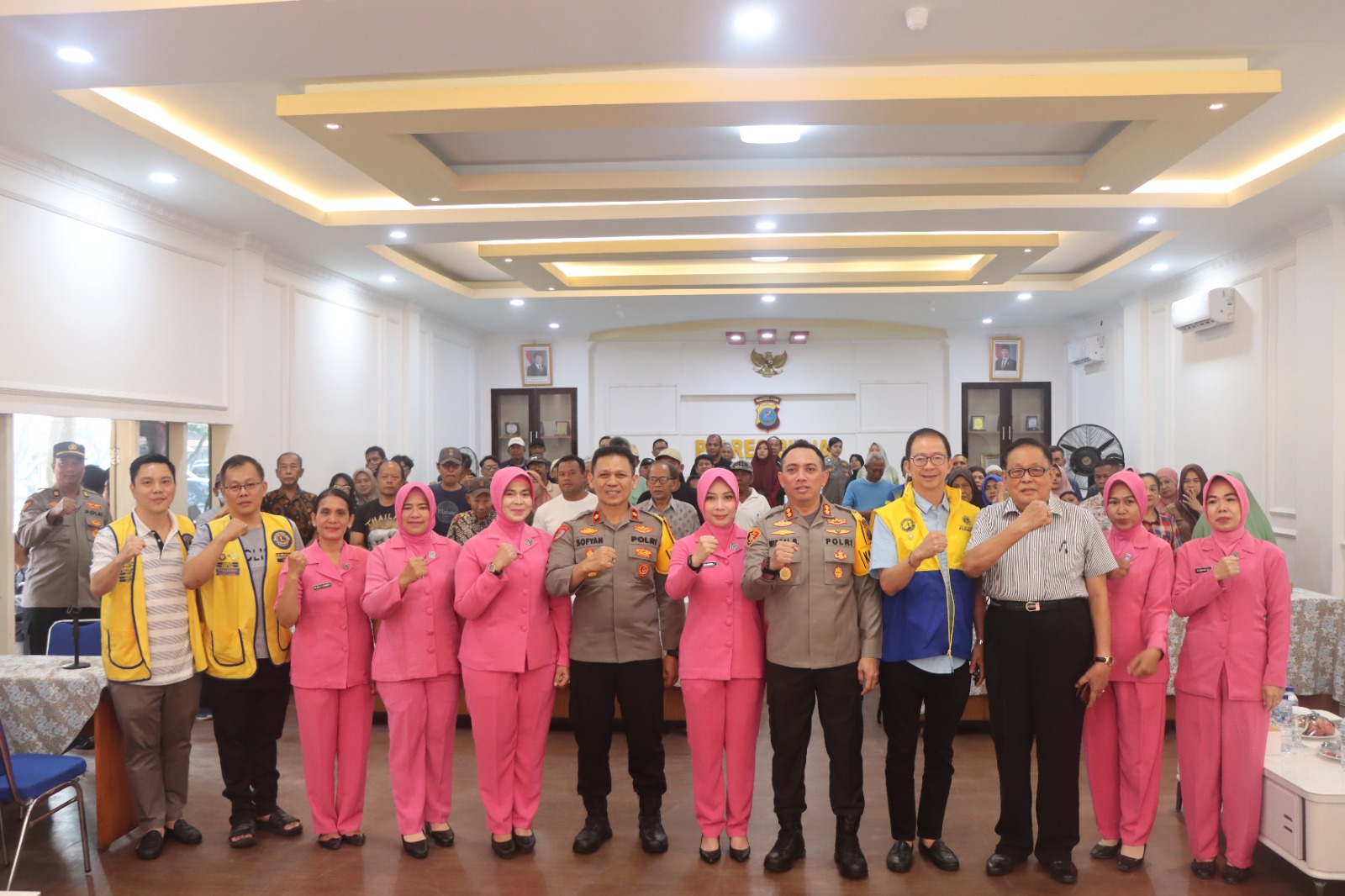 Polres Binjai Dan Bhayangkari Cabang Binjai Gelar Operasi Katarak Gratis