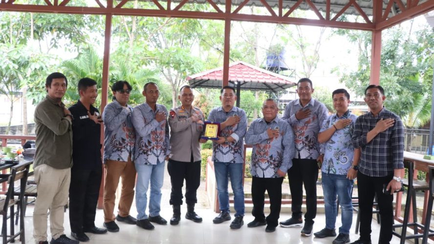 Silahturahmi PWI Di Polres Sergai, Kapolres : Terimakasih Atas Dukungannya Dan Selamat Menyambut Hari Pers Nasional