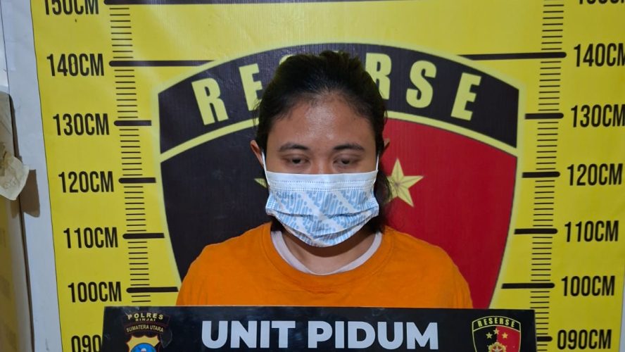 Polres Binjai Amankan Tersangka Wanita Pencurian Emas Rp112 Juta
