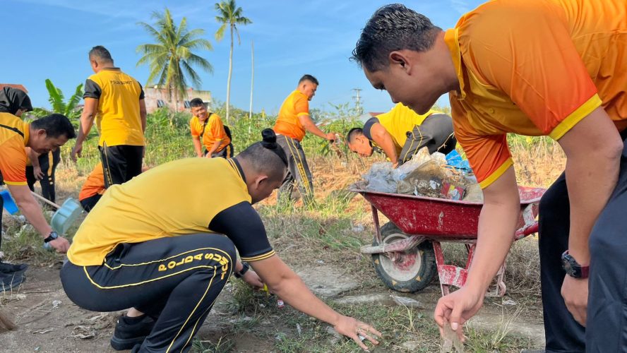 Polsek Sergai Gelar Kurvey Bersama Gerakan Indonesia ASRI