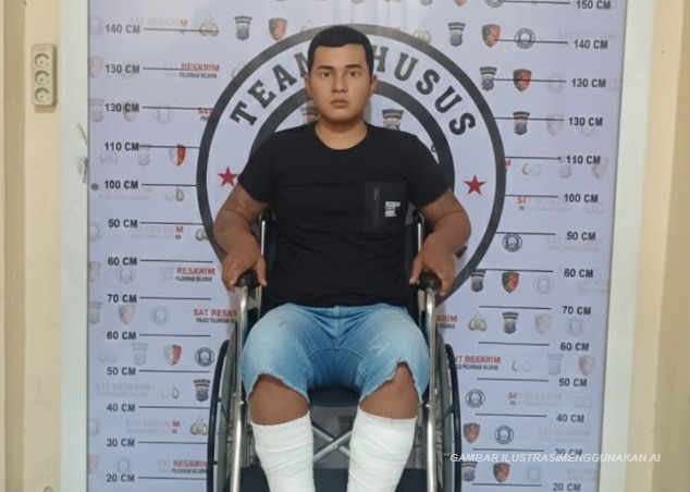 Sempat Melawan Saat Ditangkap, Pelaku Penyerangan Panah di Belawan Dilumpuhkan Petugas