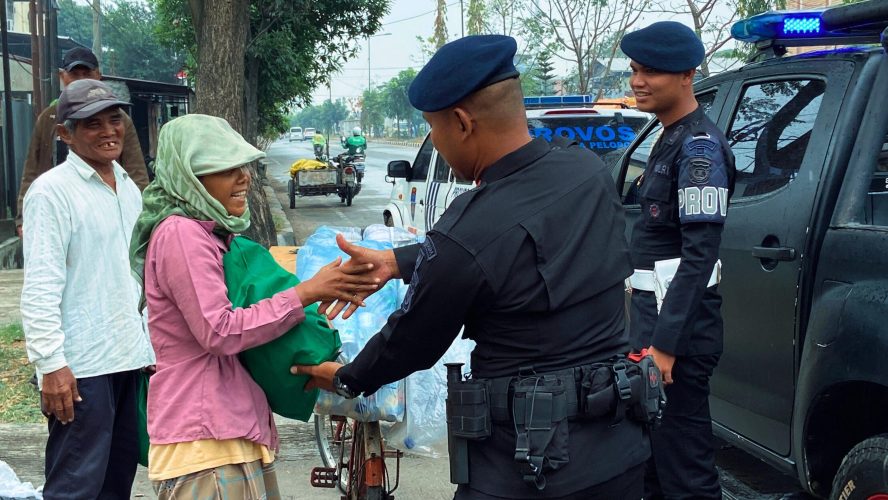 Tak Sekadar Tugas, Brimob Sumut Bawa Kepedulian Lewat Minggu Kasih