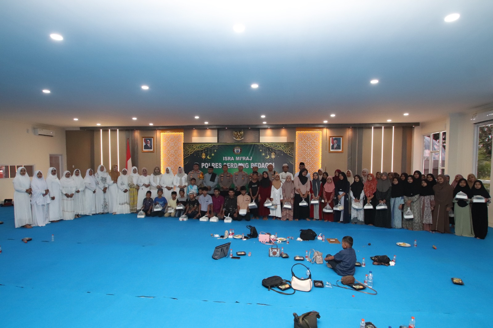 Polres Sergai Gelar Peringatan Isra Mi’raj: Wakapolres Ajak Tingkatkan Ketakwaan, Teladani Akhlak Rasulullah, Dan Wujudkan Sergai Yang Berkah