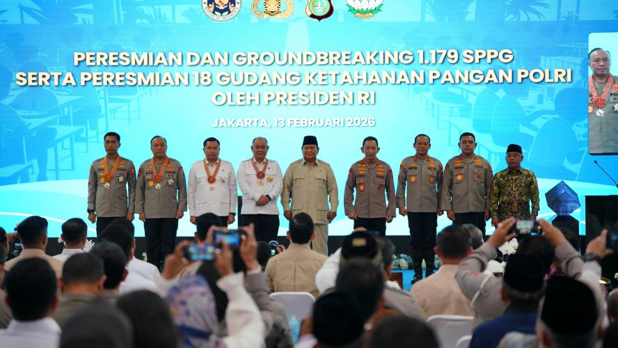 Kapolda Sumut Hadiri Launching Serentak SPPG Polri, Tegaskan Komitmen Dukung Program Gizi Nasional