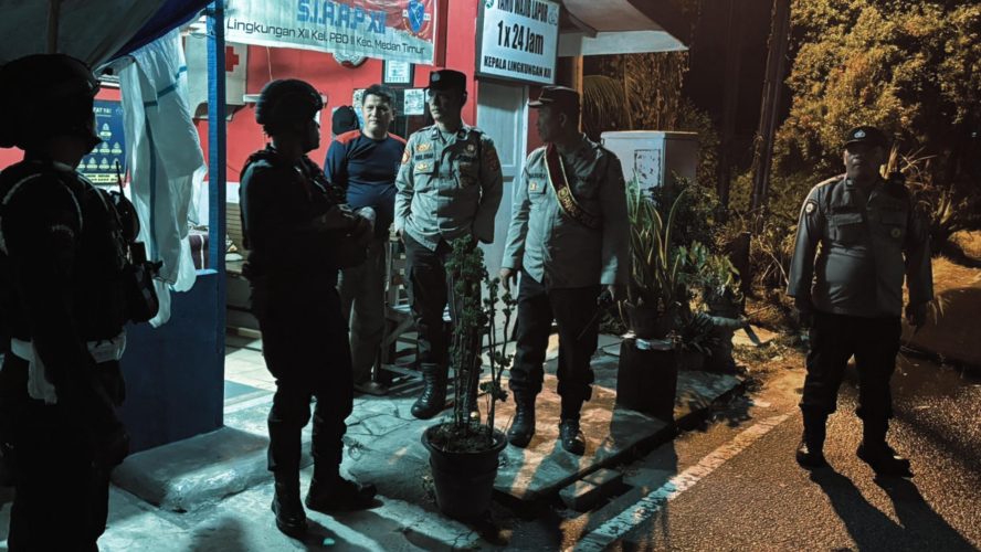 Hingga Dini Hari, Jajaran Polda Sumut Sisir Titik Rawan Kamtibmas