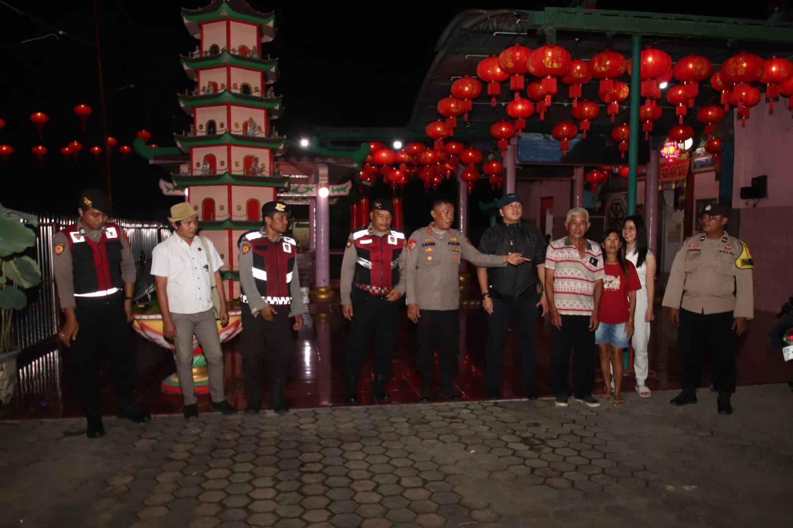 Polres Sergai Gelar Patroli Skala Besar KRYD Jelang Imlek 2577 Kongzili 2026