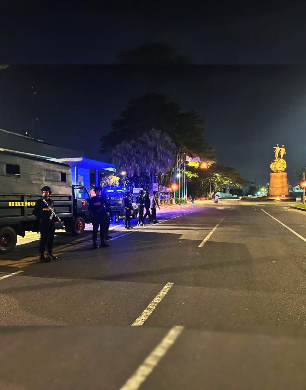 Patroli KRYD Brimob Polda Sumut Hadirkan Rasa Aman Di Setiap Sudut Kota Medan