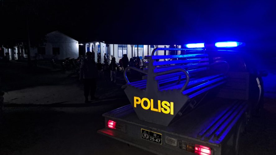 Polsek Jajaran Polres Sergai Laksanakan Patroli Sholat Tarawih Ciptakan Situasi Aman dan Kondusif