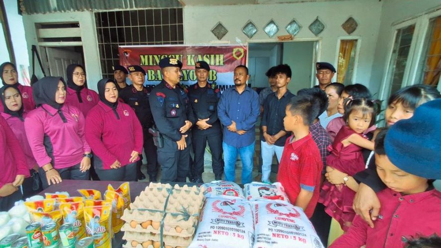 Minggu Kasih Brimob: Kepedulian Yang Menguatkan Anak-Anak Rumah Kasih Sei Balai
