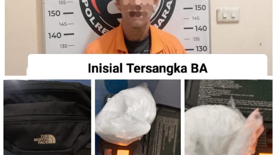 Satresnarkoba Polres Batu Bara Amankan Pengedar Sabu di Talawi, Sita Barang Bukti 302 Gram