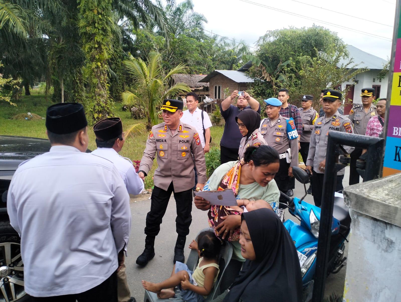 Kapolres Binjai Berbagi Kebaikan Di Bulan Suci Ramadhan 1447 Bersama Warga Kecamatan Binjai