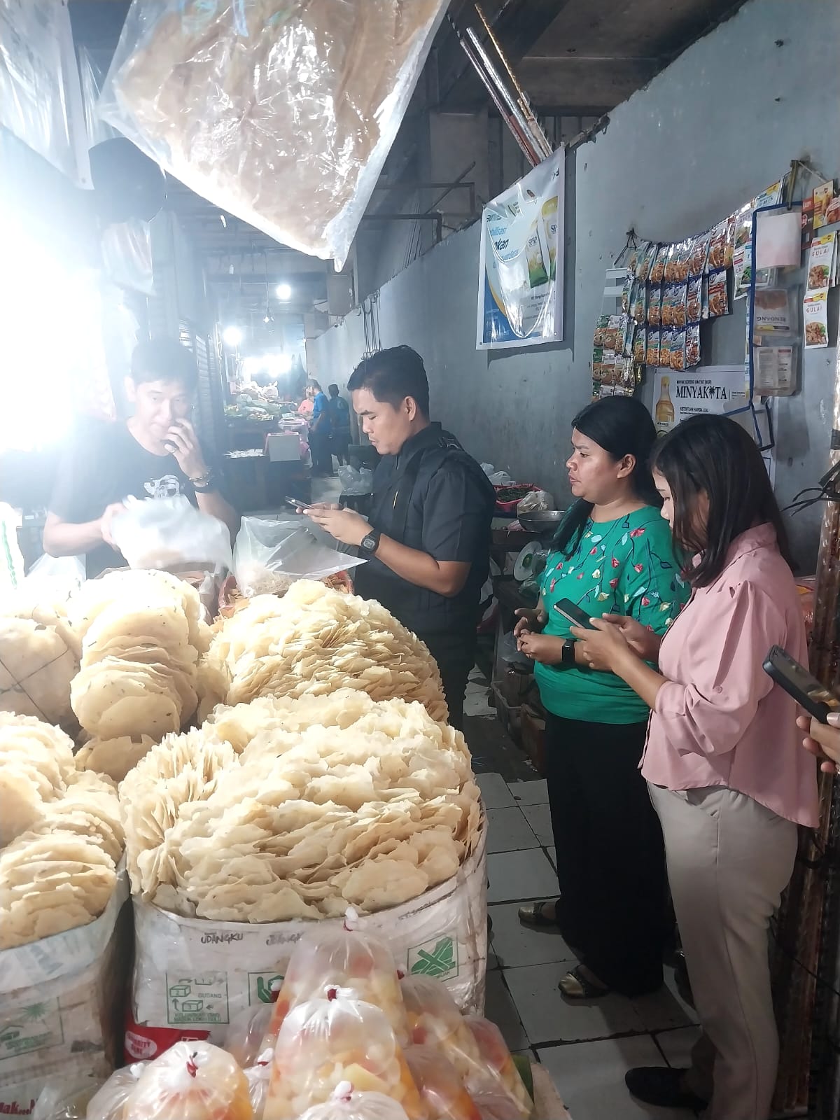 Satgas Pangan Polda Sumut Sidak Pusat Pasar Medan, Pastikan Harga Dan Stok Bahan Pokok Stabil