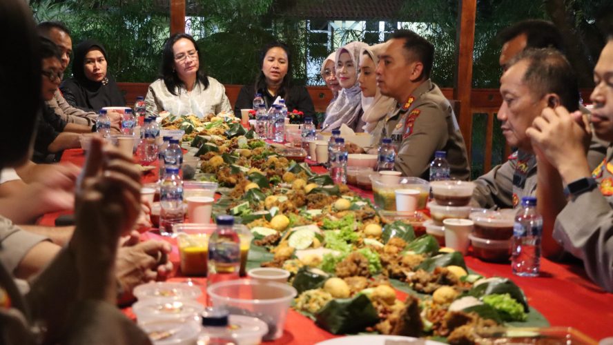 Kapolres Binjai Buka Puasa Bersama Pejabat Utama, Jelang Pergeseran Pasukan Ops Ketupat Toba 2026
