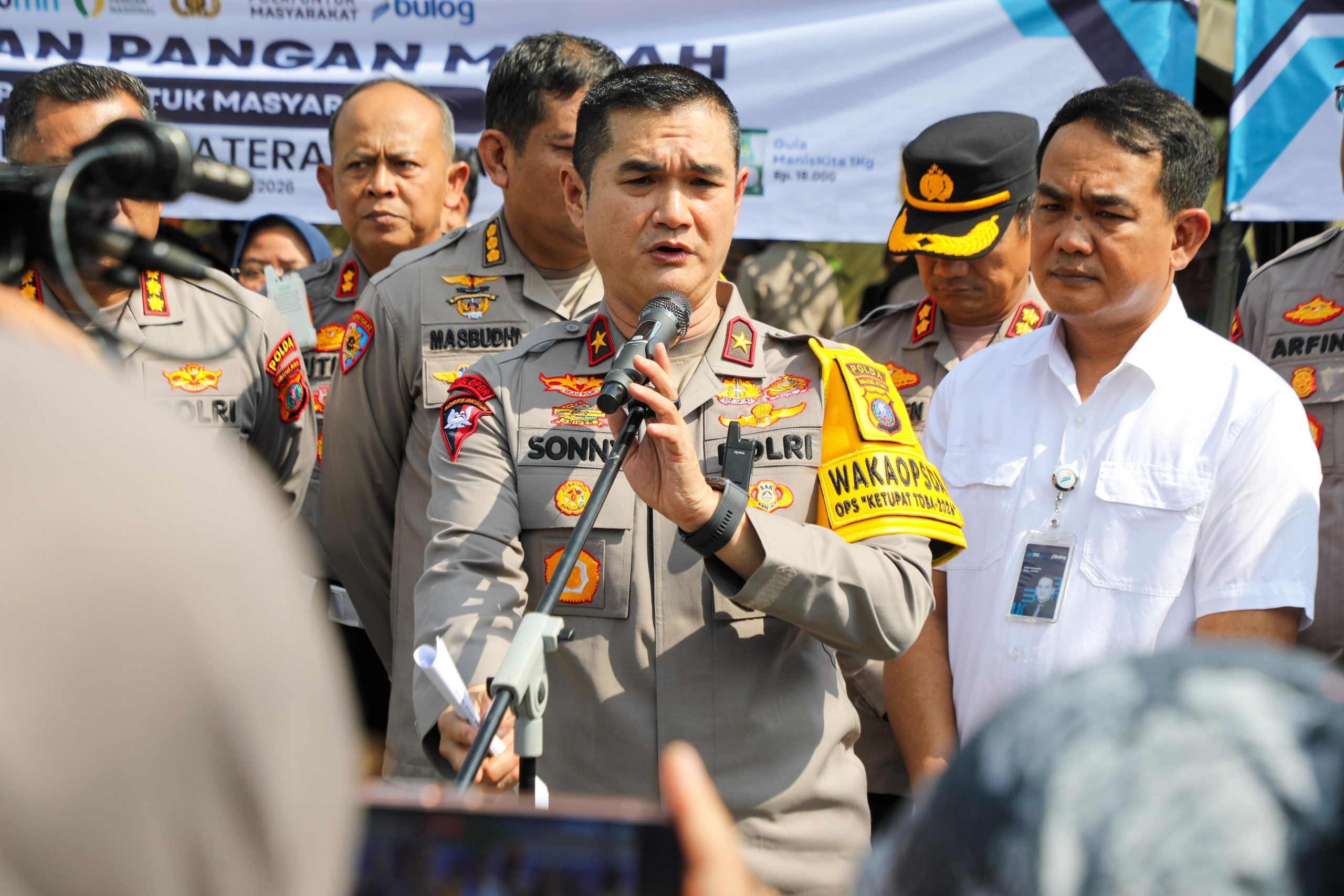 Polda Sumut Dan Bulog Gelar Gerakan Pangan Murah Serentak, Stabilkan Harga Jelang Idulfitri