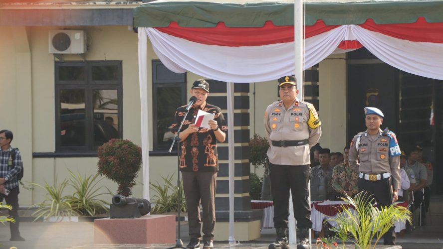 Apel Gelar Pasukan Operasi Ketupat Toba 2026, Polres Sergai Siap Amankan Mudik Lebaran