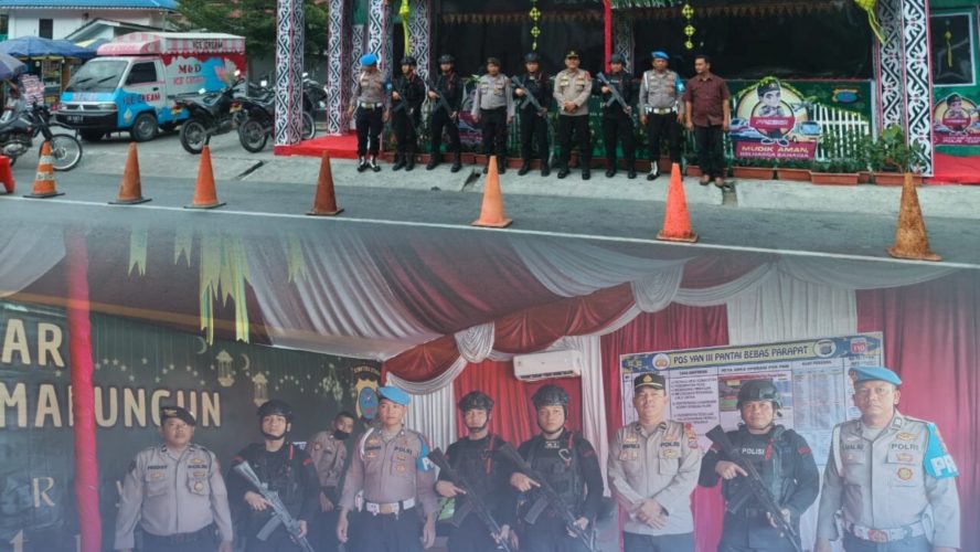 Operasi Ketupat Toba 2026: Brimob Sumut Siaga Amankan Aktivitas Masyarakat Di Parapat